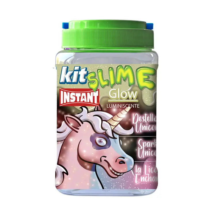Instant Slime Kit Glow-in-the-dark Unicorn Sparkles